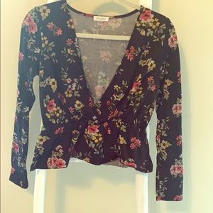 Floral blouse gently worn